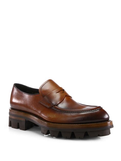 browns prada men's|prada sole loafers men.